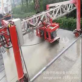 单幅 双副大型悬挂式刻纹机厂家 全自动带遥控器的桁架刻纹机图片