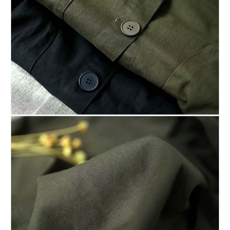 Осеннее длинное trench coat, корейский стиль, средняя длина, плюс размер