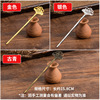 Metal modern retro Chinese hairpin for elderly, hairgrip, simple and elegant design, wholesale