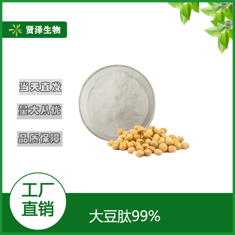 大豆肽 大豆提取物 水溶大豆多肽  贤泽生物 厂家现货 1千克起批
