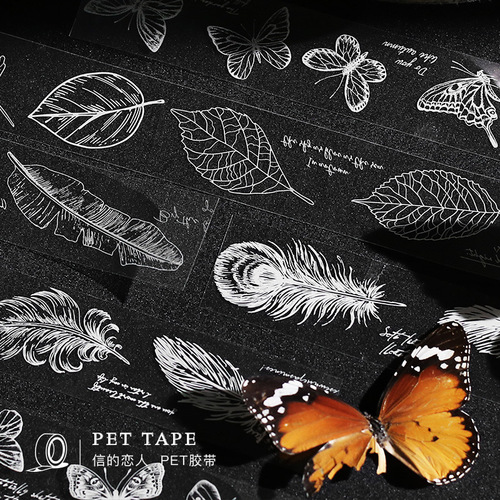 Lover of Letters PET Tape Wild Manga Series Ins Style Fresh Handbook Diary DIY Decorative Stickers 4 Types