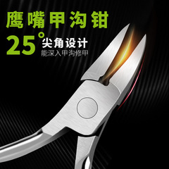 Stainless Steel Nail Groove Eagle Mouth Pliers 4 Piece Set Beauty Manicure Tools Manicure Scissors Nail Clippers Wholesale