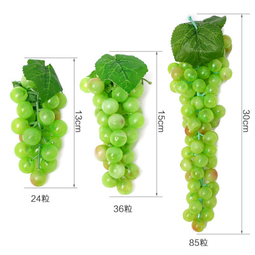 Factory Supply Plastic Grapes, Fake Grapes, Simulation Grapes, Large Grape Bunches