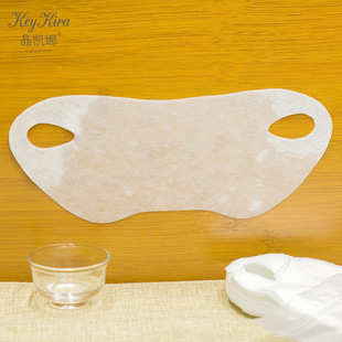 V-Face Mask Sheet for Double Chin Lifting, DIY Elastic Cotton Stretchable Sheet, Wholesale 20 Pieces/Pack, Moisturizing