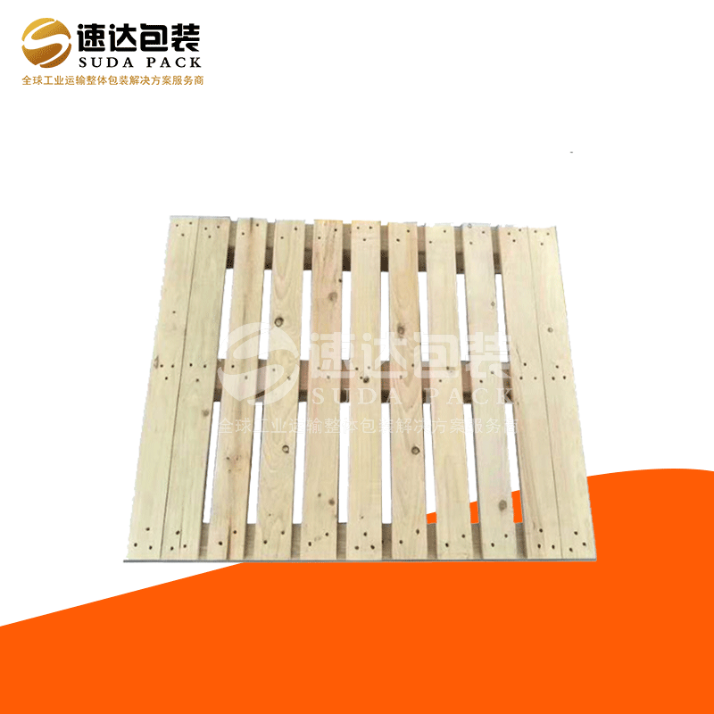 厂家批发叉车四向进叉承重力强木托盘发货快速结构稳定仓储木托盘