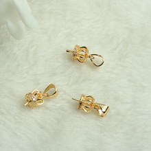 14k�����Ȧ�ʯ�ʹڵ����� diy�ֹ��Ʒ��� ����ճ����������