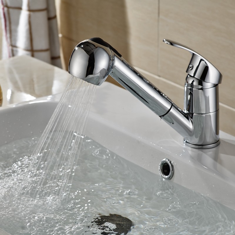 Grifo de agua fría y caliente, baño, lavado de manos, lavabo, lavabo, grifo de yate de caravana plegable