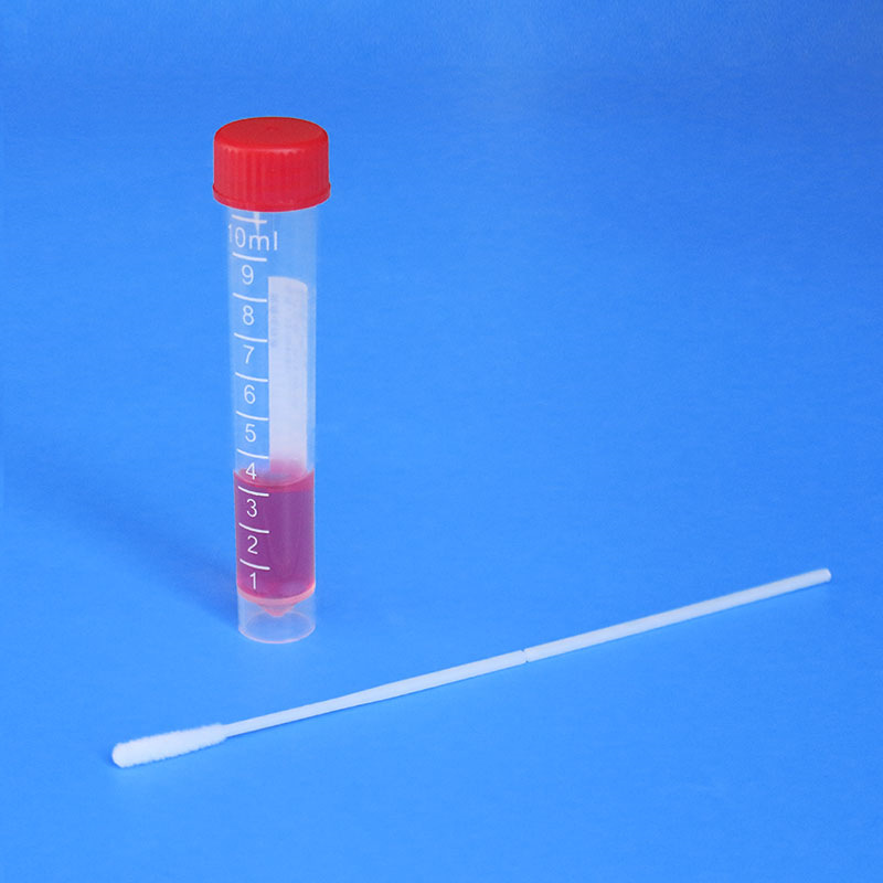 核酸检测鼻咽拭子病毒采样管 5混1型10混1型工厂批发无菌便携