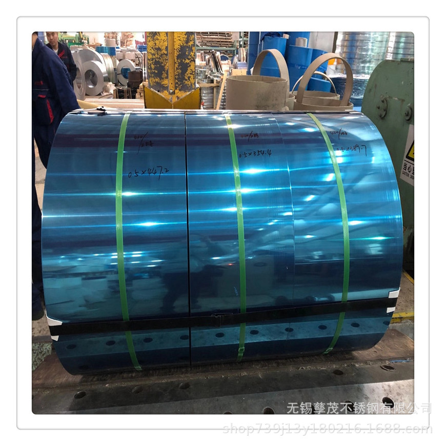 20辊机精密tr表面平整钢带分条开平不锈钢硬态卷板301304不锈钢