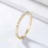 Ring, fashionable jewelry, zirconium, silver 925 sample, custom made, Korean style, European style