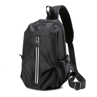 Мужская спортивная нагрудная сумка для отдыха, сумка на одно плечо, вместительный и большой ремешок для сумки, поясная сумка, городской стиль, оптовые продажи