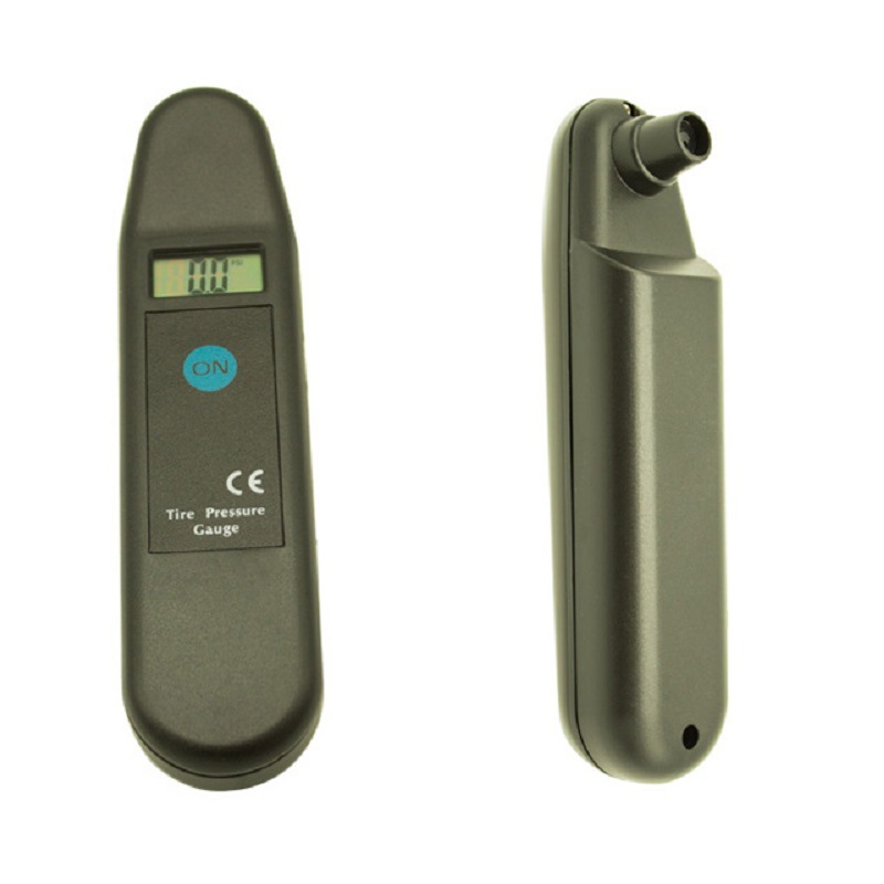 深圳厂价 现货 批发 ABS灰黑色 中性便携式 数显胎压计 VT800