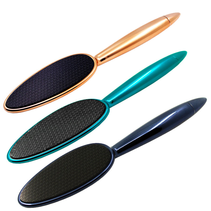 Factory glass foot file sand dead skin rub rice ABS pumice stone glass etched foot file callus remover