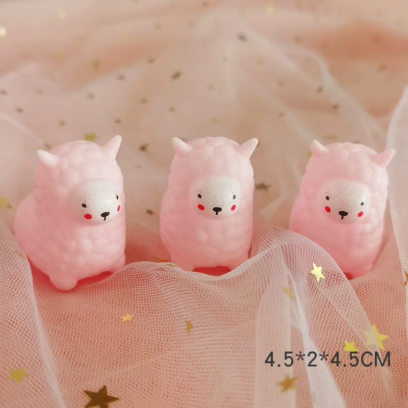 squishy стресс-игрушка, фуксия персонаж мультфильма — assorted Bath & Slime Squeeze Toy
