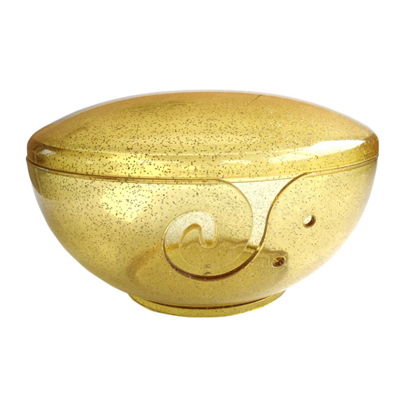 Herramientas de tejido de suministro directo de lana Tazón tazón de almacenamiento creativo plástico ABS dibujo tazón de lana de moda ventas directas de la fábrica