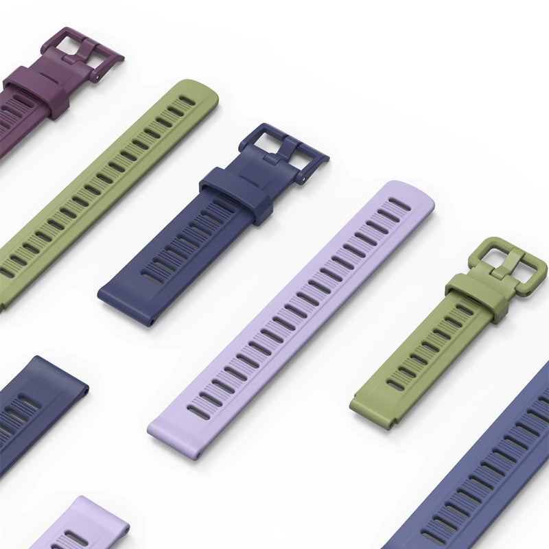 Ремешок для часов совместим с Huami и Amazfit, 20 мм или 22 мм, силикон и фактурные варианты