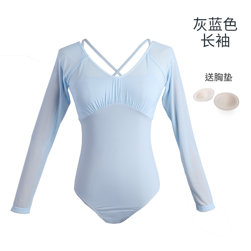 Ropa de práctica de ballet ropa de gimnasia para adultos ropa de rendimiento Ropa de baile arte examen físico ropa de entrenamiento de alta calidad para invitados image 8