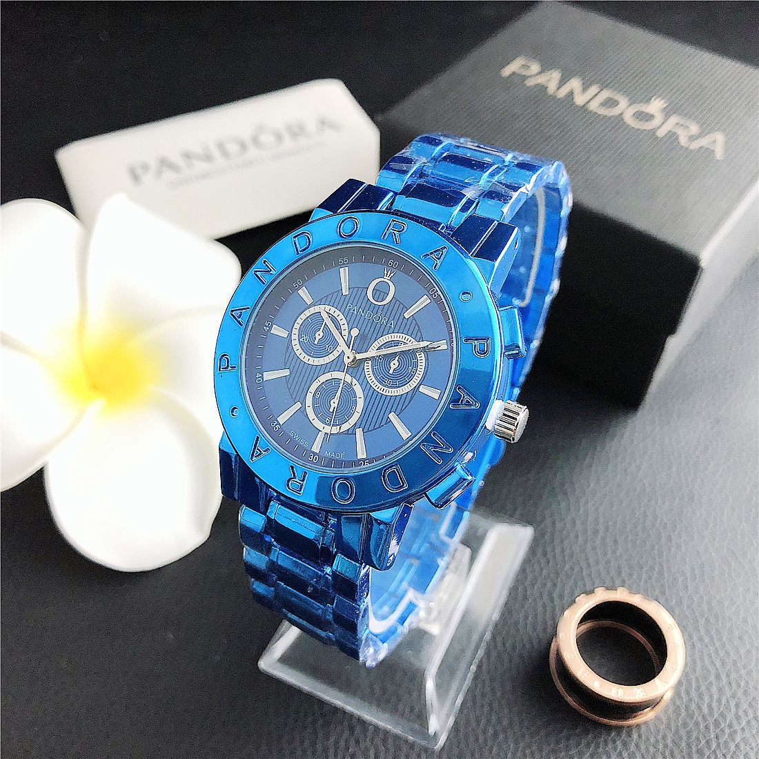 Men's watch Men's watch Foreign Trade New Quartz watch Steel Band Casual watch WISH Fashion watch male watch