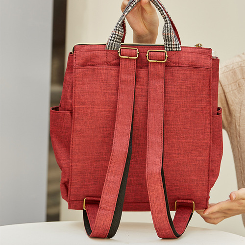 Cross-border direct supply MISZAPATOSS Japanese Rakuten high-end sense of minority backpack embroidery beauty leg waterproof women's double shoulder bag