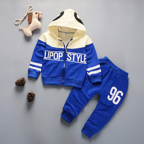 AliExpress model number 68 children's spring and autumn clothing casual fashion baby 0-5 years old hooded sweatshirt long-sleeved children