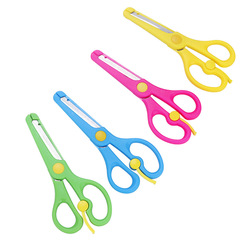 Wholesale student scissors, children's scissors, DIY handmade art stationery, toddler paper cutting safety scissors, scissor toys