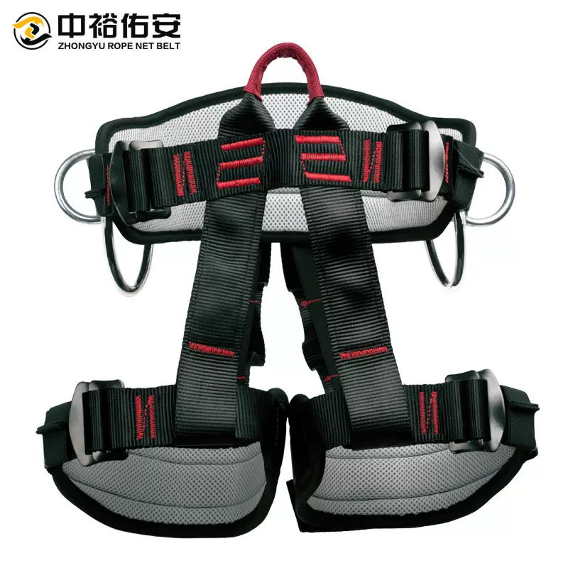 中裕坐式速降安全带攀岩防坠落速降安全带高空作业半身护腰安全带