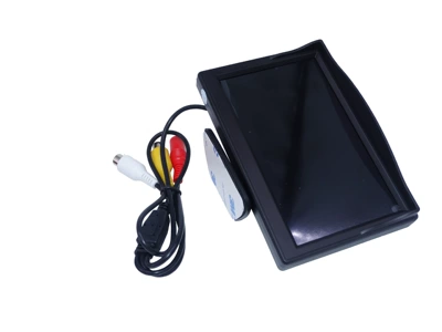 5-inch desktop suction cup monitor car LCD high-definition screen intelligent display two-way video input reversing priority (Car display) - 5-inch-desktop-monitor