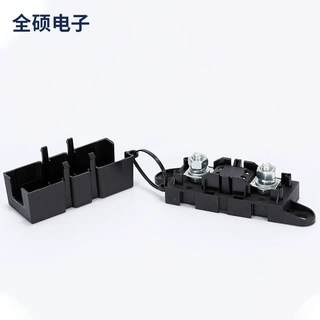 汽车保险盒6路正负极保险丝盒子插片铜材质保险丝保护器件可定制