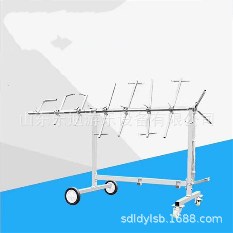 多功能喷漆架多功能汽车钣金旋转喷漆架汽修车门喷漆挂架汽保工具