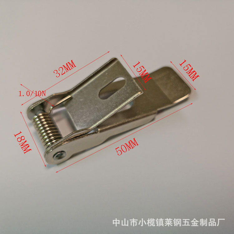 灯具弹簧夹筒灯弹簧夹灯饰弹簧夹天花灯弹簧夹筒灯卡簧1850