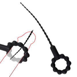 硅胶震动尿道扩张器震动马眼棒男用导尿插棒尿堵另类尿道管自慰器