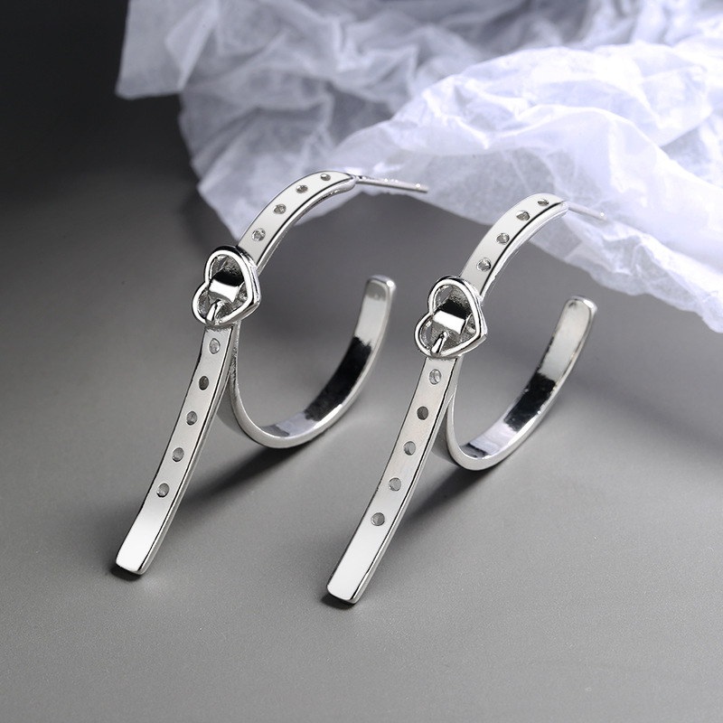 fashionable earrings hip-hop style