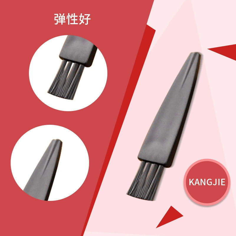 Пластиковая Чистящая маленькая щетка копание Ушная ложка триммер для бровей щетка электрические ножницы бритва аксессуары для приборов щетка