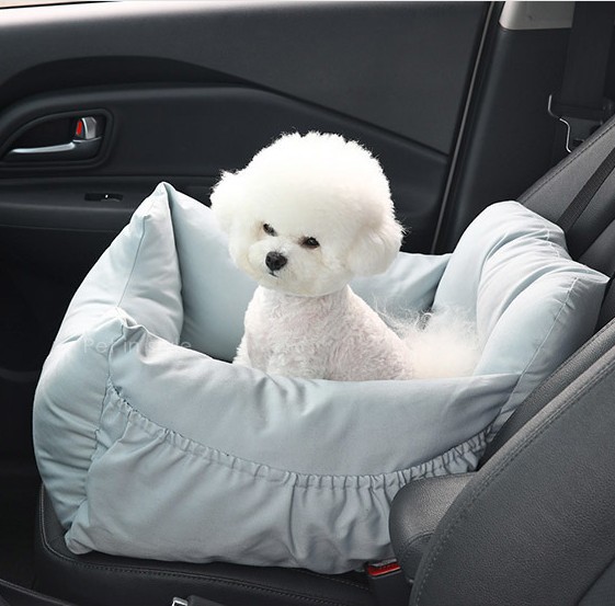 Fabricante-perrera nido de gato Four Seasons coche portátil perro y gato asiento de seguridad estera extraíble y lavable perros medianos y pequeños