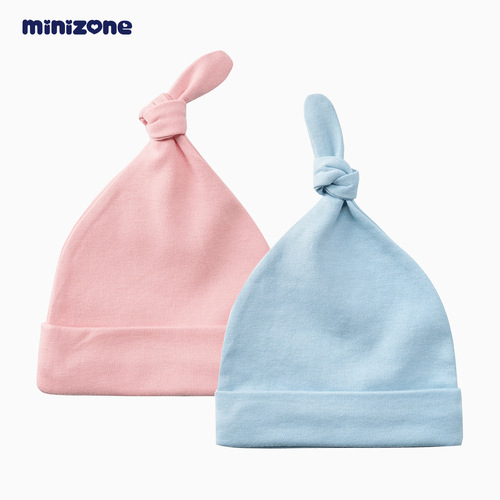 minizone newborn hat fetal cap for male and female babies 0-3 months infant hat newborn pullover hat