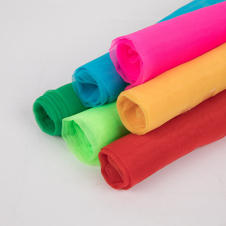 Encrypted Organza Wholesale 35-Woven Matte Gauze Glass Gauze Skirt Drawstring Flap Pocket Pants Luggage Children's Clothing Stage Fabric Encrypted Organza Wholesale 35-Woven Matte Gauze Glass Gauze Skirt Drawstring Flap Pocket Pants Luggage Children's Clothing Stage Fabric