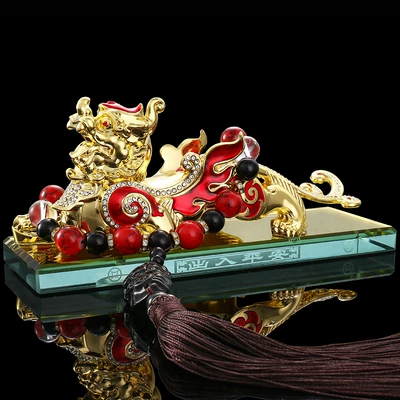 Car ornaments | Safety Lucky Decoration Interior - painted-lucky-pixiu-pixiu-beads