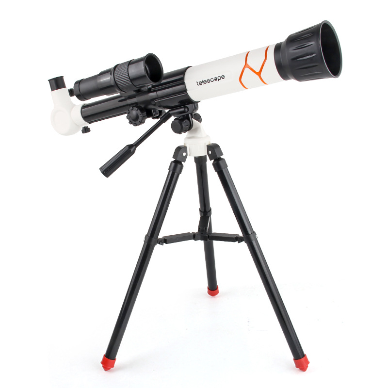 Experimento de ciencia para niños telescopio astronómico de nivel de entrada HD telescopio de visualización de estrellas juguetes interiores y exteriores exportación