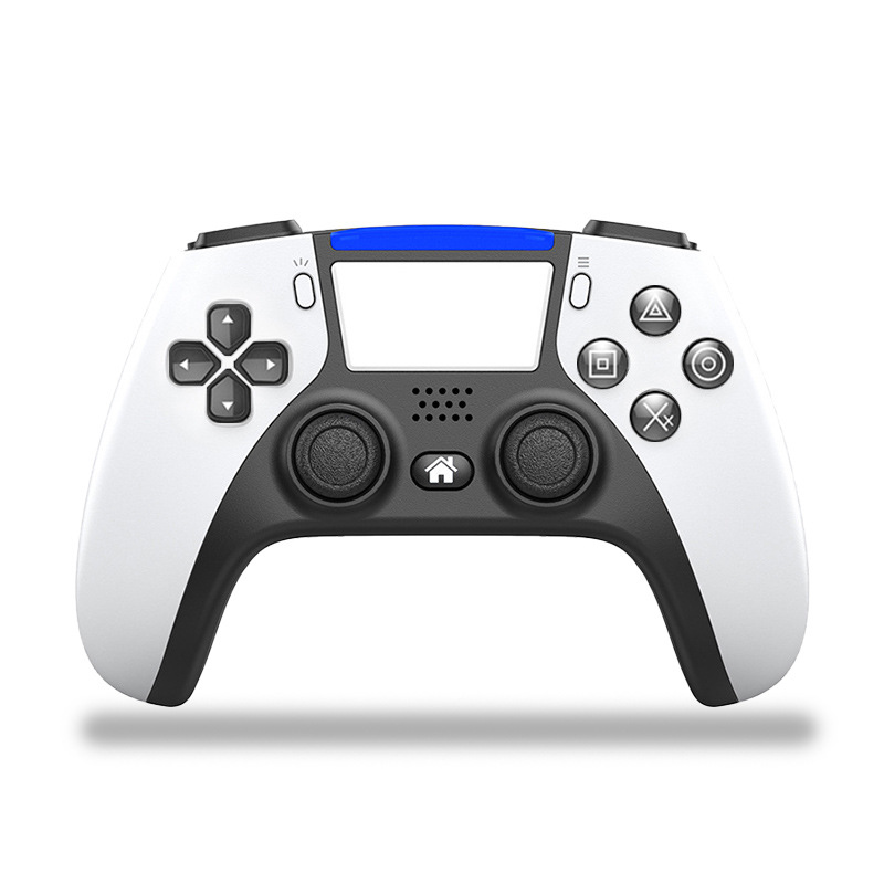 Modelo privado PS4 GamePad P4 Bluetooth GamePad inalámbrico de seis ejes programable doble vibración PS5 apariencia