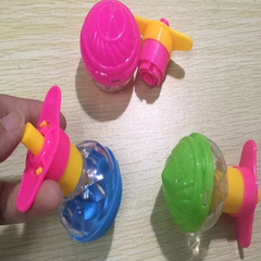 Light-Up Fast Gyro Children's Nostalgic Small Toy Spring-Loaded Toy Student Training Class Small Gift Gyro Wholesale