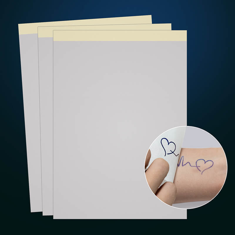 Tattoo transfer paper copy paper copy paper tattoo thermal paper A4 machine transfer hand-painted transfer cross-border Amazon