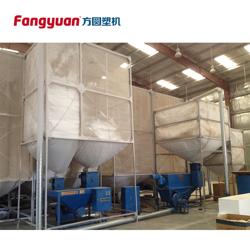 方圆塑机EPS聚苯乙烯泡沫废料简易回收系统