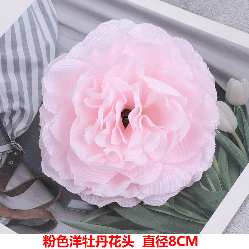 Foreign peony flower head