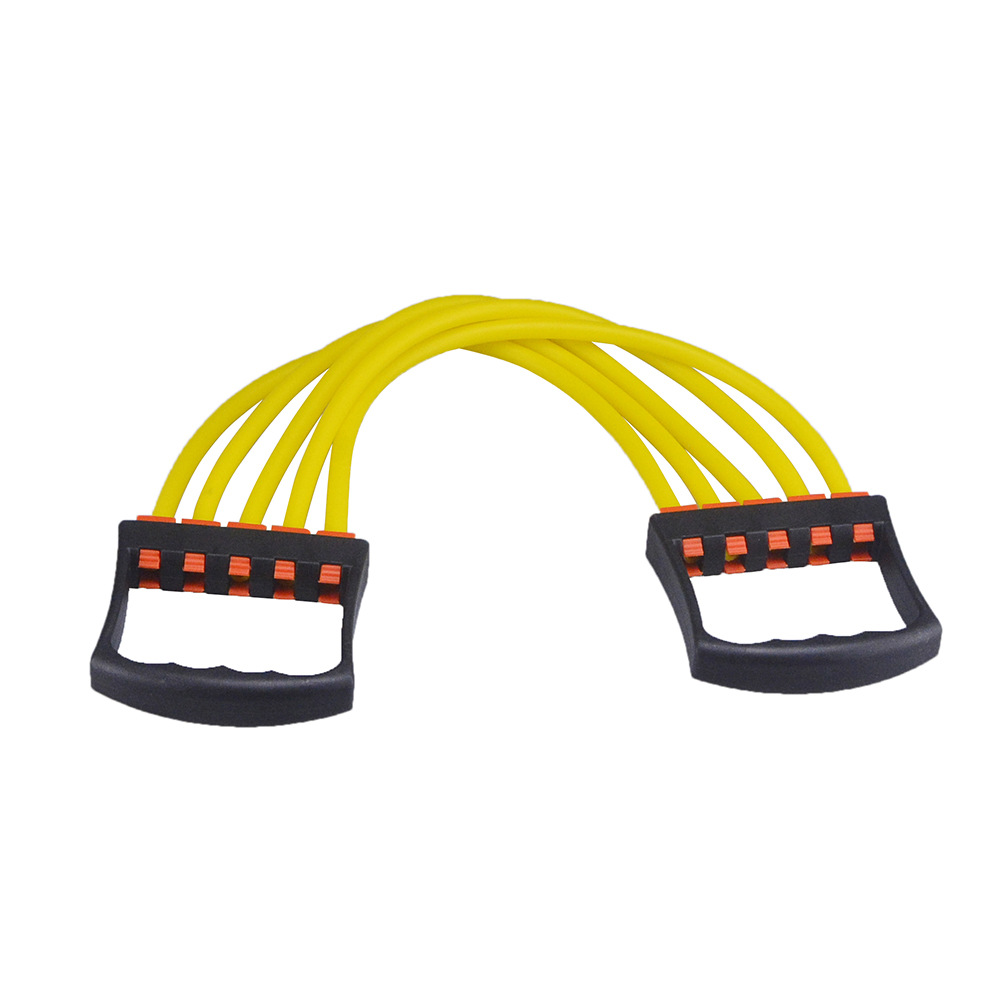 Dispositivo de tensión de cinco tubos yoga fitness tensión cuerda hogar belleza espalda pecho expansión estiramiento artefacto banda de tensión desmontable