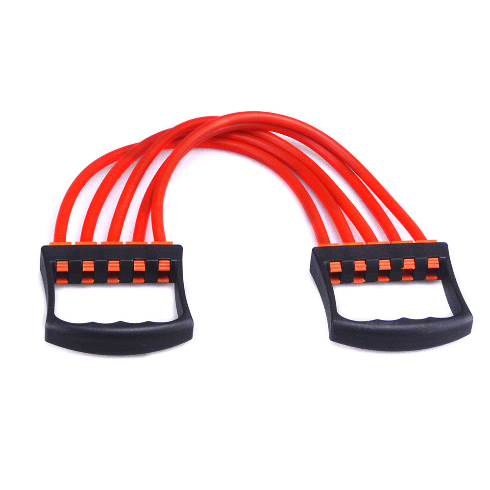 Dispositivo de tensión de cinco tubos yoga fitness tensión cuerda hogar belleza espalda pecho expansión estiramiento artefacto banda de tensión desmontable