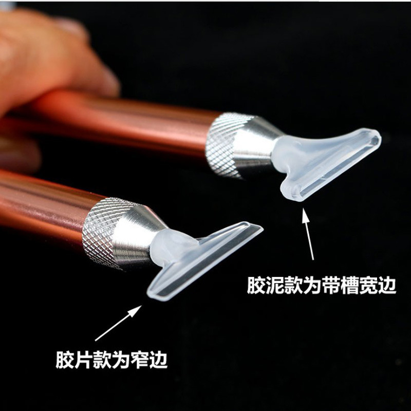 Pincel luminoso para pintura de diamantes, herramienta de iluminación, bolígrafo de punto de cruz, bolígrafo luminoso para diamantes