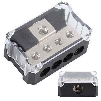 Factory Direct Supply Car Audio Speaker Modified Power Cord Ground Wire Branch Seat T-Type One-Point Four-Point Wire Seat (Other Car Modifications) - one-to-four