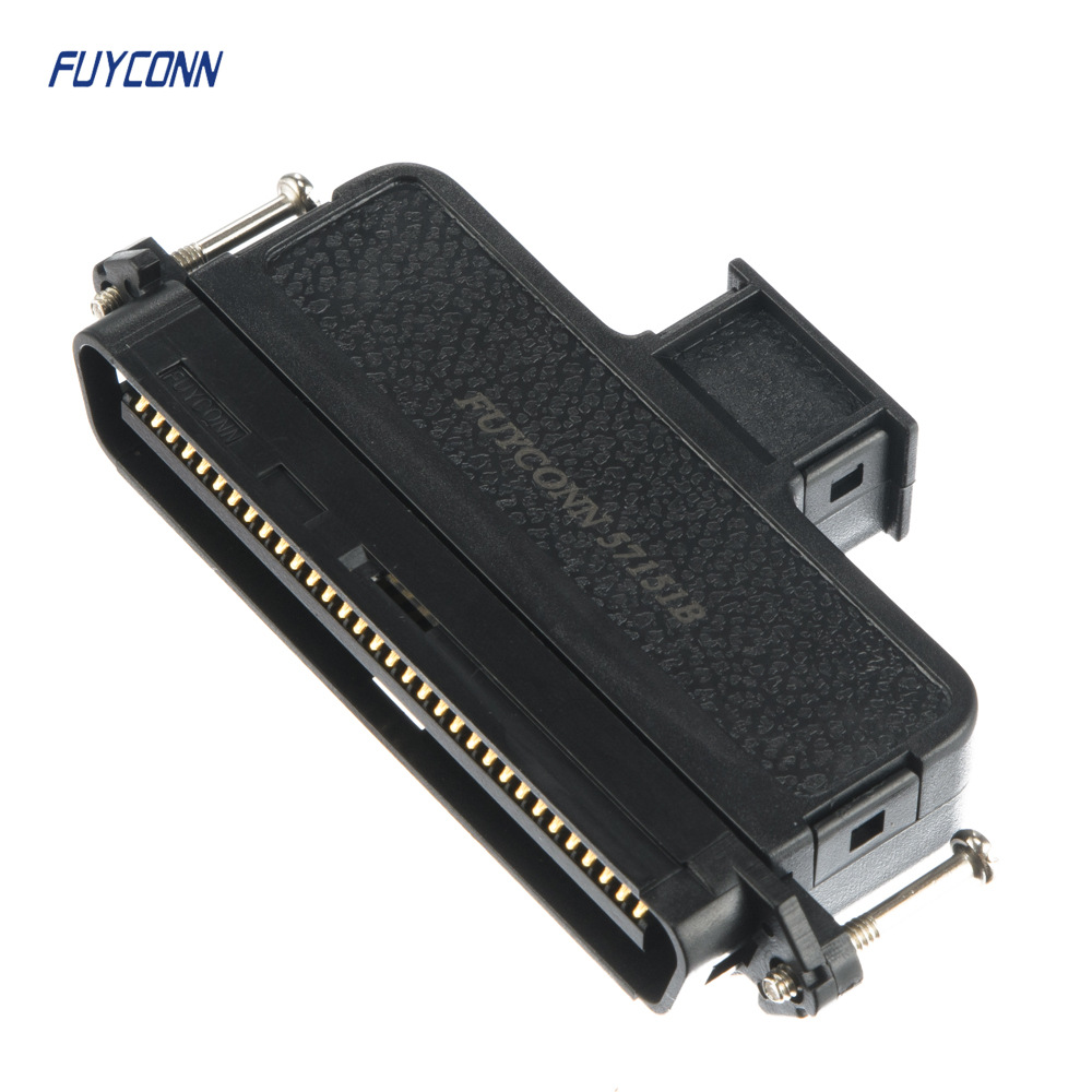 CHAMP 64P公黑胶全塑IDC刺破式180度出线