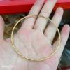 Gold bracelet, round glossy starry sky, wholesale, dragon and phoenix