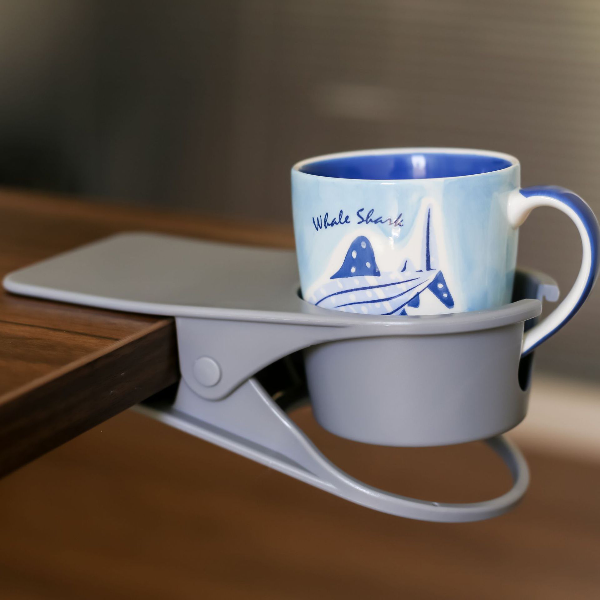 크리 에이 티브 사무실 컴퓨터 데스크탑 컵 클립 마무리 소품 보관 대형 플라스틱 컵 홀더 도매